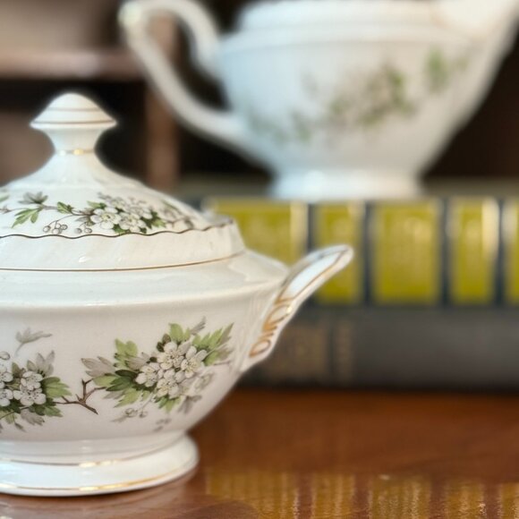 Vintage Franconia-Krautheim and Adelberg Hawthorn Creamer & Sugar Bowl Set - Picture 7 of 7